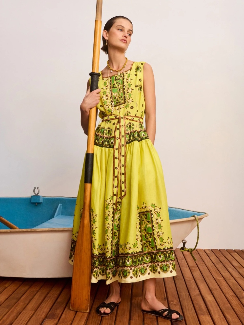 Alemais Bridget midi dress - Picture 2 of 5